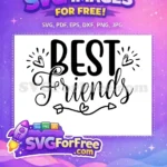 Free Heart Accents Free Arrow Design Friendship Quotes Free SVG - Instant Download