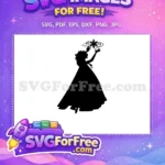 Free Anna Smiling Free Detailed Dress Frozen Free SVG - Instant Download