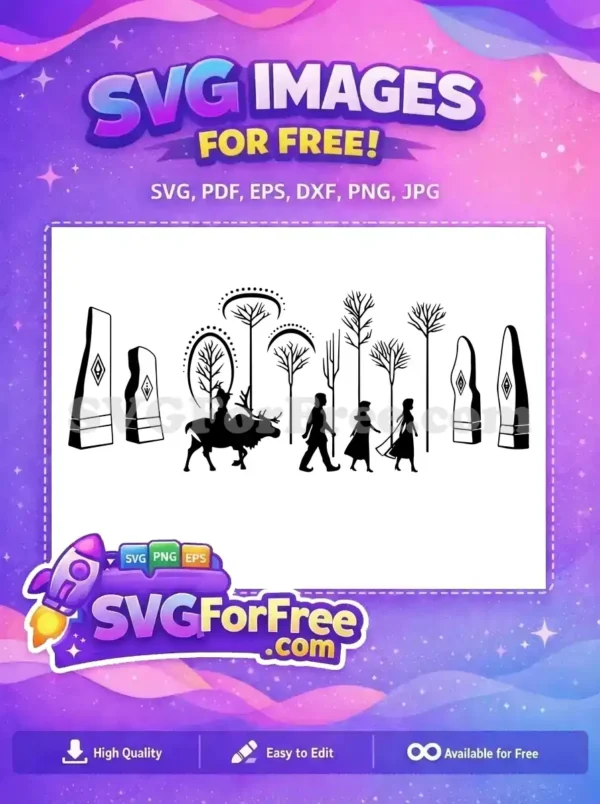 Free Anna Elsa Kristoff Journey Free Nordic Stones Frozen Free SVG Free Anna Elsa Kristoff Journey Free Nordic Stones Frozen Free SVG