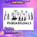 Free Elsa Smiling Free Anna Detail Frozen Free SVG 4 - Instant Download