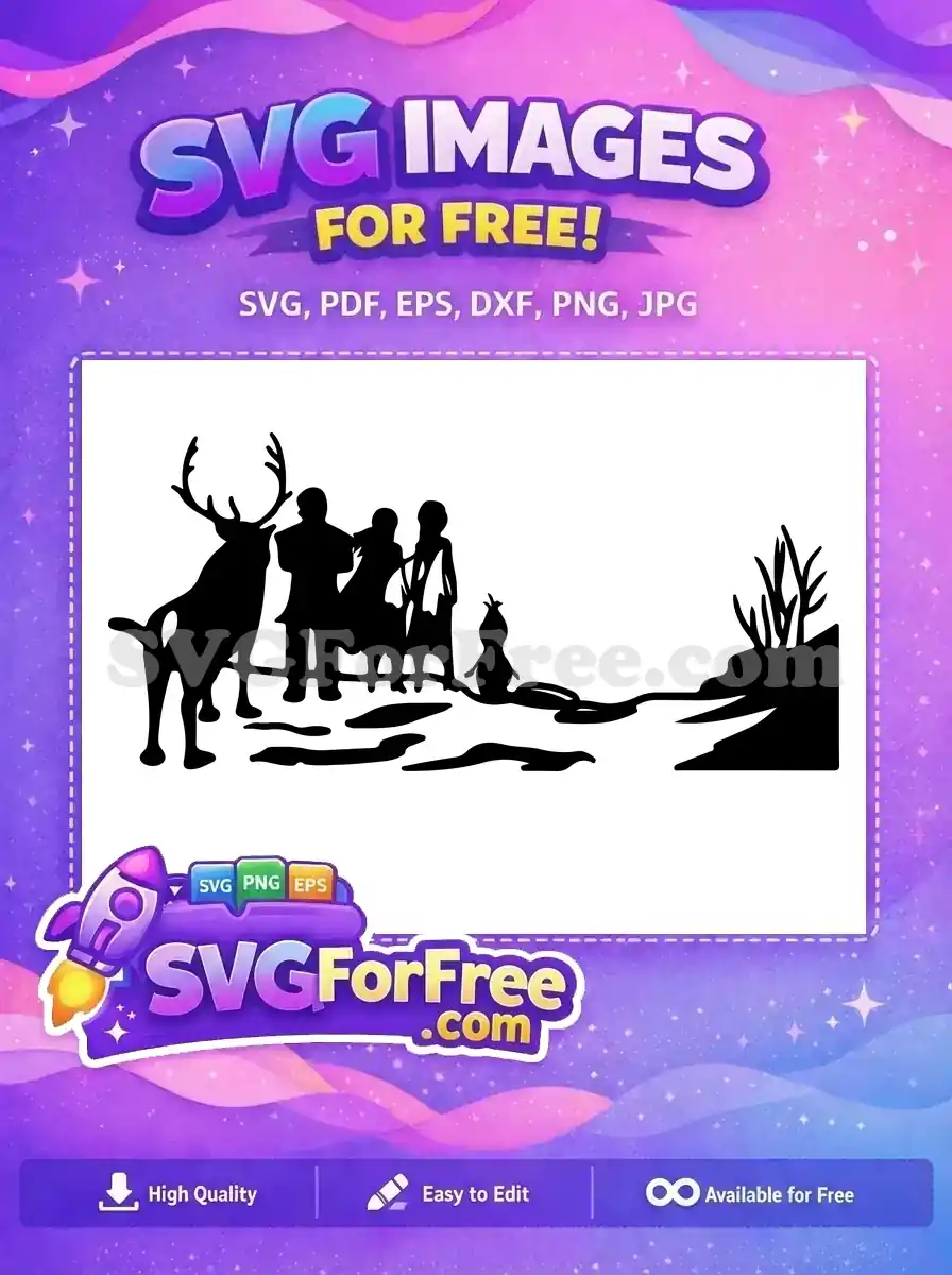 Free Elsa Smiling Free Blonde Hair Frozen Free SVG 1