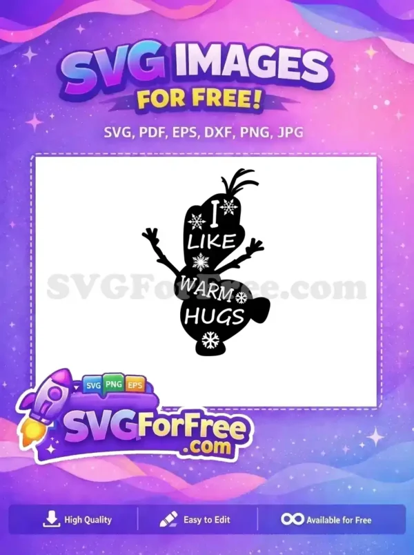 Free Smiling Elsa Free Snowflake Detail Frozen Free SVG 2
