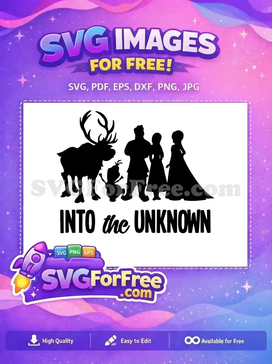 Free Silhouette Reindeer Free Olaf Family Frozen Free SVG