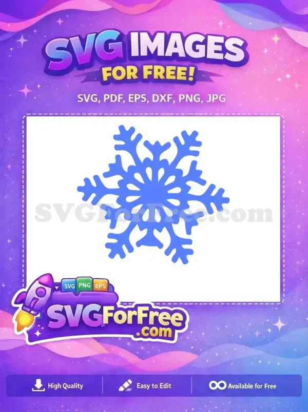 Free Light Blue Snowflake Free Frozen Disney Movie Free SVG