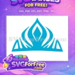 Free Elsa Crown Free Tiara Frozen Movie Free SVG 2 - Instant Download