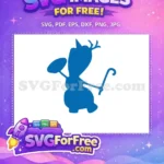Free Olaf Silhouette Free Side View Frozen Free SVG - Instant Download