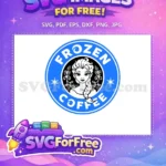 Free Smiling Elsa Free Braided Hair Frozen Free SVG - Instant Download
