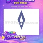 Free Anna Symbol Free Frozen Purple 1 Movie Free SVG - Instant Download