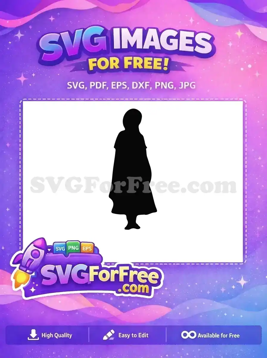 Free Elsa Silhouette Free Frozen Character Frozen Free SVG 1