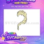 Free Elsa Braid Blonde Free Hair Frozen Disney Free SVG - Instant Download