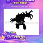 Free Marshmallow Angry Elsa Dark Sea Frozen Free SVG - Instant Download