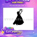 Free Elsa Snow Queen Free Smiling Face Frozen Free SVG 5 - Instant Download