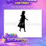 Free Elsa Smiling Free Blue Dress Frozen Free SVG 5 - Instant Download