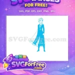 Free Elsa Confident Pose Free Frozen Design Movie Free SVG - Instant Download