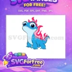 Free Blue Bruni Salamander Free Fire Detail Frozen Free SVG - Instant Download