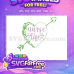 Free Purple Stethoscope Free Nurse Life Funny Quotes Free SVG - Instant Download