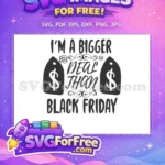 Free Dollar Sign Free Black Friday Quote Free SVG - Instant Download