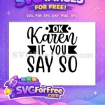 Free Sarcastic Quote Free Punny Free Sarcastic SVG - Instant Download