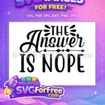 Free Sarcastic Joke Free Snarky Quote One Free SVG - Instant Download