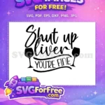 Free Shut Up Liver Free You're Fine Sarcastic Free SVG - Instant Download