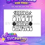 Free Sarcastic Saying Free Quote Funny Sarcasm Free SVG 1 - Instant Download