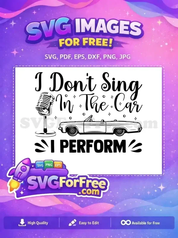 Free Microphone Detail Free Car Detail Funny Quotes Free SVG