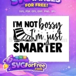 Free Sarcastic Shoe Quote Free Smarter Saying Funny Free SVG - Instant Download