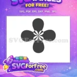 Free Futuristic Shape Decoration Free Geometric Petals Design Free SVG - Instant Download