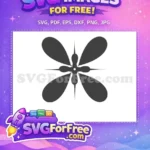 Free Symmetrical Decoration Free Futuristic Shape Dark Free SVG - Instant Download