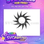 Free Sharp Edges Free Circular Shape Decoration Free SVG - Instant Download