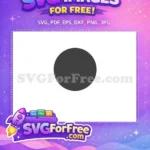 Free Futuristic Decoration Element Free Sharp Lines Circle Free SVG - Instant Download