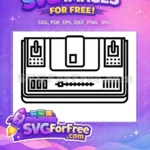 Free Controllers Detail Free Slider Detail Gaming Free SVG - Instant Download