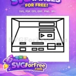 Free Retro Console Free Buttons Gaming Free SVG - Instant Download