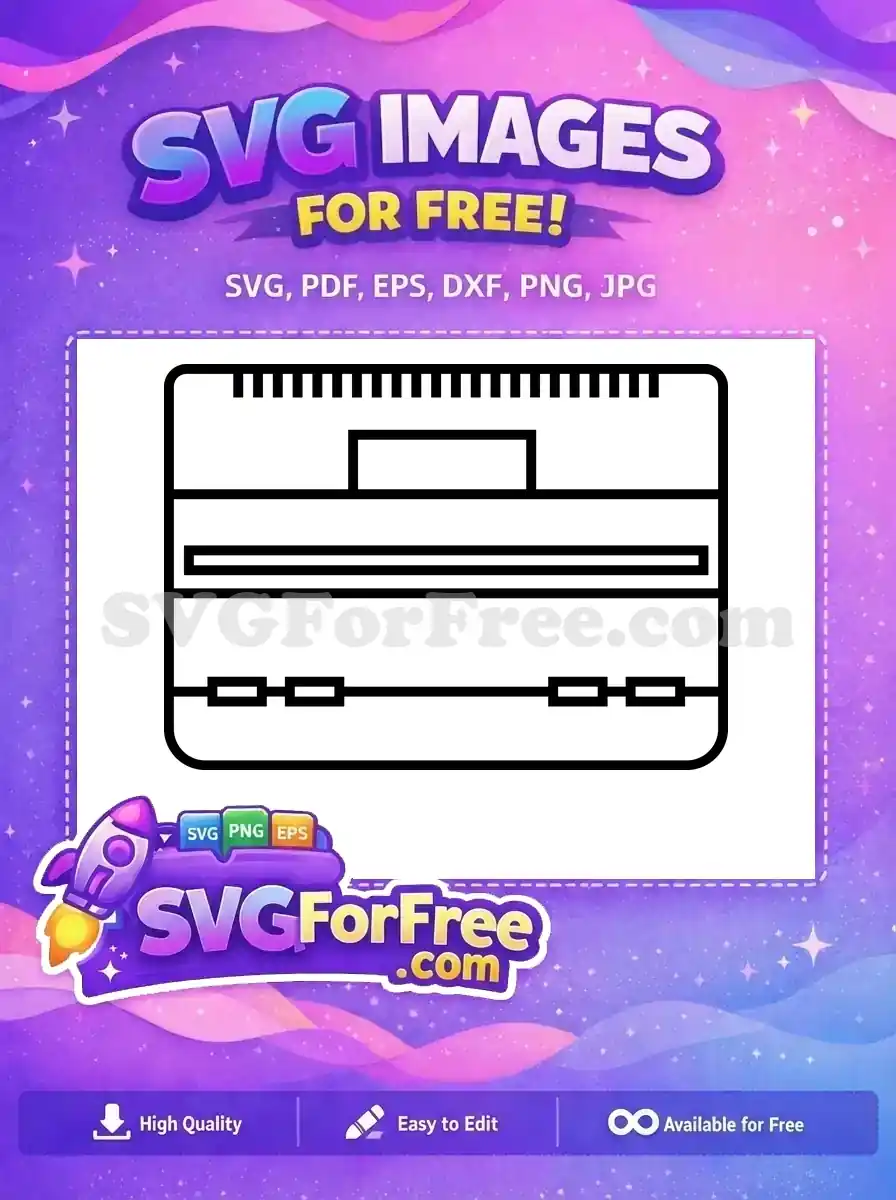 Free Retro Console Free Classic Gaming 80s Free SVG