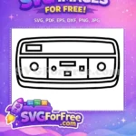 Free Two Knob Free Display Gaming Console Free SVG - Instant Download