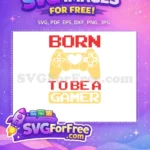 Free Yellow Controller Free Heart Stars Gaming Free SVG - Instant Download