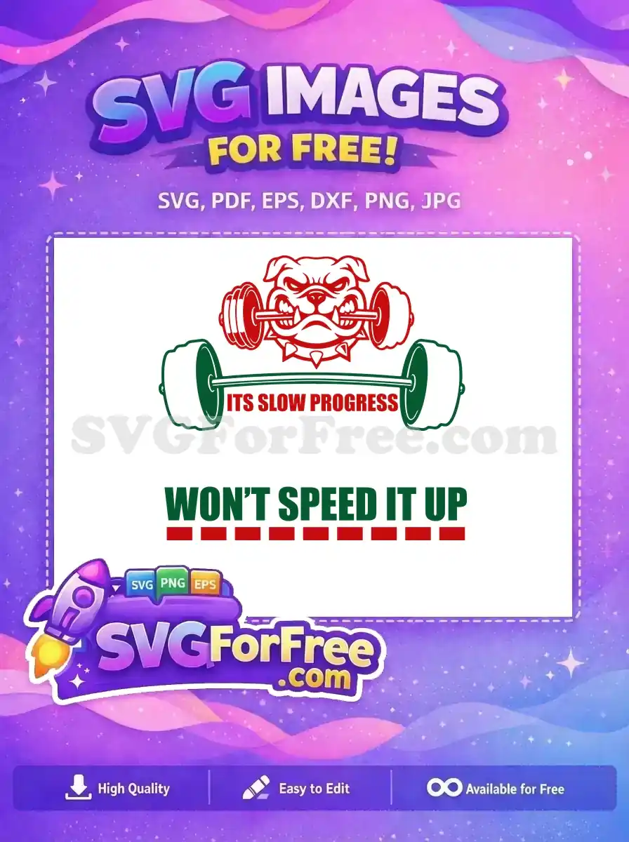 Free Angry Bulldog Free Weightlifting Gaming Quotes Free SVG