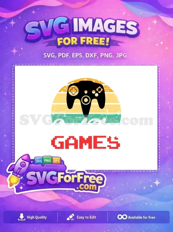 Free Pixel Art Free Distressed Stay Home Gaming Free SVG