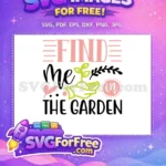 Free Hand Holding Sprout Free Find Me Garden Free SVG - Instant Download