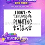Free Funny Garden Free Planting Star Garden Free SVG - Instant Download