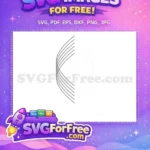 Free Gray Geometric Lines Free Minimalist Design Abstract Free SVG - Instant Download