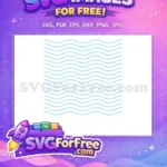 Free Light Blue Waves Free Geometric Pattern Free SVG - Instant Download
