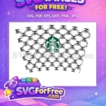 Free Green Starbucks Free Chanel Logos Pattern Free SVG 1 - Instant Download