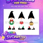 Free Christmas Wreath Free Hot Cocoa Gnomes Quotes Free SVG - Instant Download