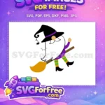 Free Spider Detail Free Broom Detail Witch Gnome Free SVG - Instant Download
