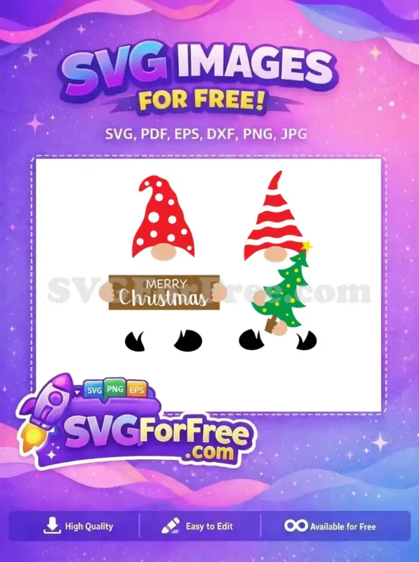 Free Polka Dot Hat Free Striped Hat Gnomes Quotes Free SVG