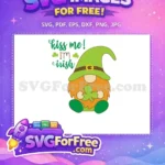 Free Orange Beard Free Shamrock Green Hat Irish Free SVG - Instant Download
