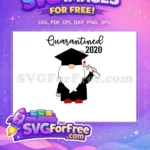 Free Graduation Hat Free Diploma Holding Gnome Free SVG - Instant Download