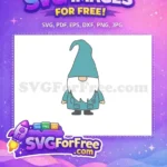 Free Teal Doctor Gnome Free Stethoscope Teal Coat Free SVG - Instant Download