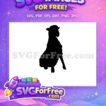 Free Sitting Goat Silhouette Free Black Goat Art Free SVG - Instant Download